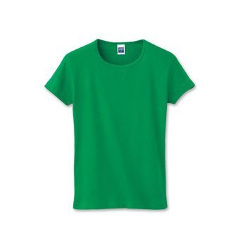 リブクルーネックTシャツ リブクルーネックTシャツ